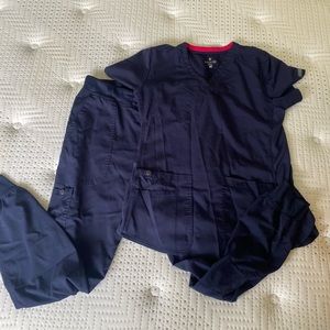 Medcouture Navy Blue Scrubs